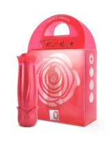 Mini vibrátor FunZone Bloomig Red Rose