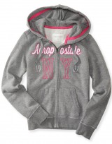 Dámská mikina NY Full-Zip Hoodie - Šedá