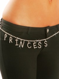 Štrasový sexy pásek - Princess