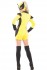 Sexy kostým Super Hero Lady - Žlutá