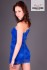 Krajkové šaty Mini dress - Modrá