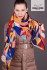Maxi barevný šátek s Geo Pattern 
