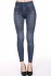 Dámské dlouhé legíny jeans - Blue Patch