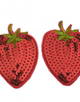 Flitrová lepítka na bradavky Strawberry