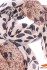 Maxi šátek Leopard - Hnědá