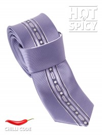 Úzká kravata slim - Šedá Ordinary strip