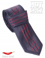 Úzká kravata slim - Černá Variety