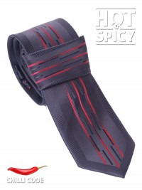 Úzká kravata slim - Černá Variety