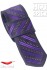 Úzká kravata slim - Fialová Bench
