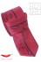 Úzká kravata slim - Červená Stem