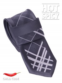 Úzká kravata slim - Černá elegant