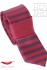 Úzká kravata slim - Červená streaks