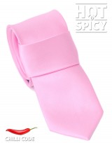 Úzká kravata slim - Růžová Wholly