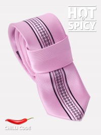 Úzká kravata slim - Růžová Mark
