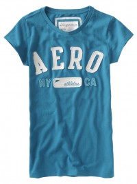 Dámské triko Aero Block - Modrá
