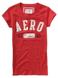Dámské triko Aero Block - Červená