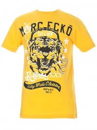 Pánské triko Marc Ecko City Wide - Žlutá