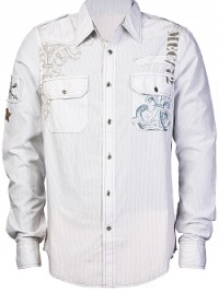 Pánská košile Marc Ecko - Bílá