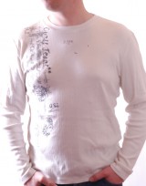 Pánské triko Leslie Jersey - Béžová