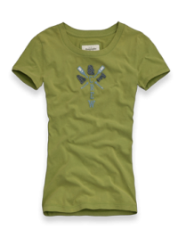 Dámské triko Felicity8 - Zelená