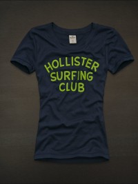 Dámské triko Surfing Club - Modrá
