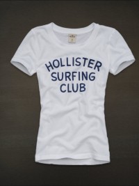 Dámské triko Surfing Club - Bílá