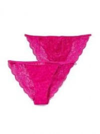 Dámské bikiny Lace-back - Fuchsia