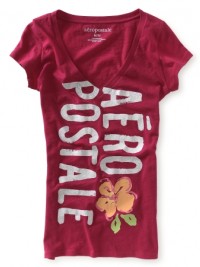 Dámské triko Floral Graphic - Růžová