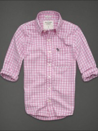 Pánská košile Douglass Mountain - Růžová