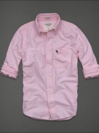 Pánská košile Bear Run - Růžová