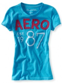 Dámské triko Aero Est. 1987 - Modrá