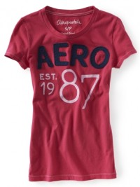 Dámské triko Aero Est. 1987 - Červená