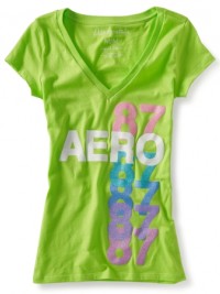 Dámské triko Aero Multi 87 V-Neck - Zelená