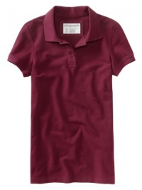 Dámské triko Solid Uniform Piqué  - Vínová