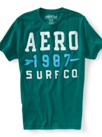 Pánské triko Aero 87 Surf Co.  - Zelená