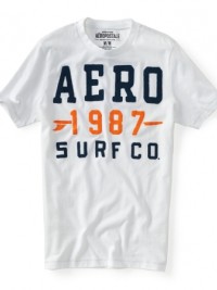 Pánské triko Aero 87 Surf Co.  - Bílá