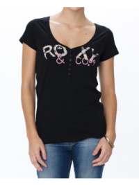 Dámské triko Roxy Hands Up - Černá