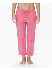 Dámské kalhoty Roxy Paradise beach - Růžová