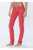 Dámské jeansy Roxy Amber flat - Červená