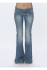 Dámské jeansy Roxy Baska medium blue - Modrá