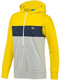 Pánská mikina Trefoil Hoodie - Žlutá