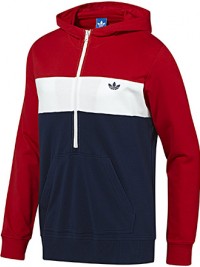 Pánská mikina Trefoil Hoodie - Červená