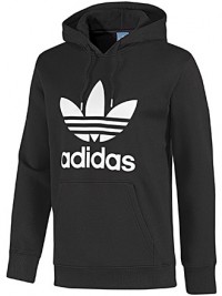 Pánská mikina Trefoil Hoodie - Černá