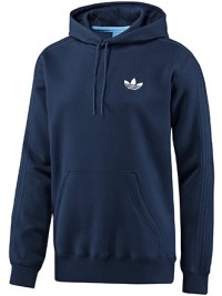 Pánská mikina Hooded Fleece Sweatshirt - Tmavě modrá 