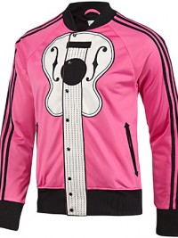 Pánská bunda Jeremy Scott Guitar - Růžová