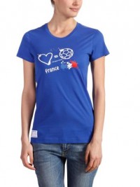 Dámské triko Love=Football France - Modrá