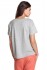 Dámské triko Oversized cotton - Šedá