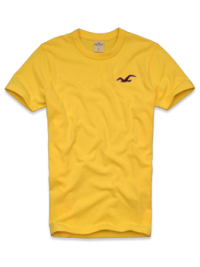 Pánské triko Tide Beach - Žlutá