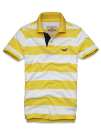 Pánské triko Ponto Beach - Žlutá