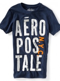 Pánské triko Aero Puff Graphic - Tmavě modrá 